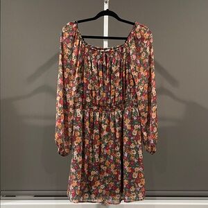 Lauren Conrad Floral Long Sleeve Dress